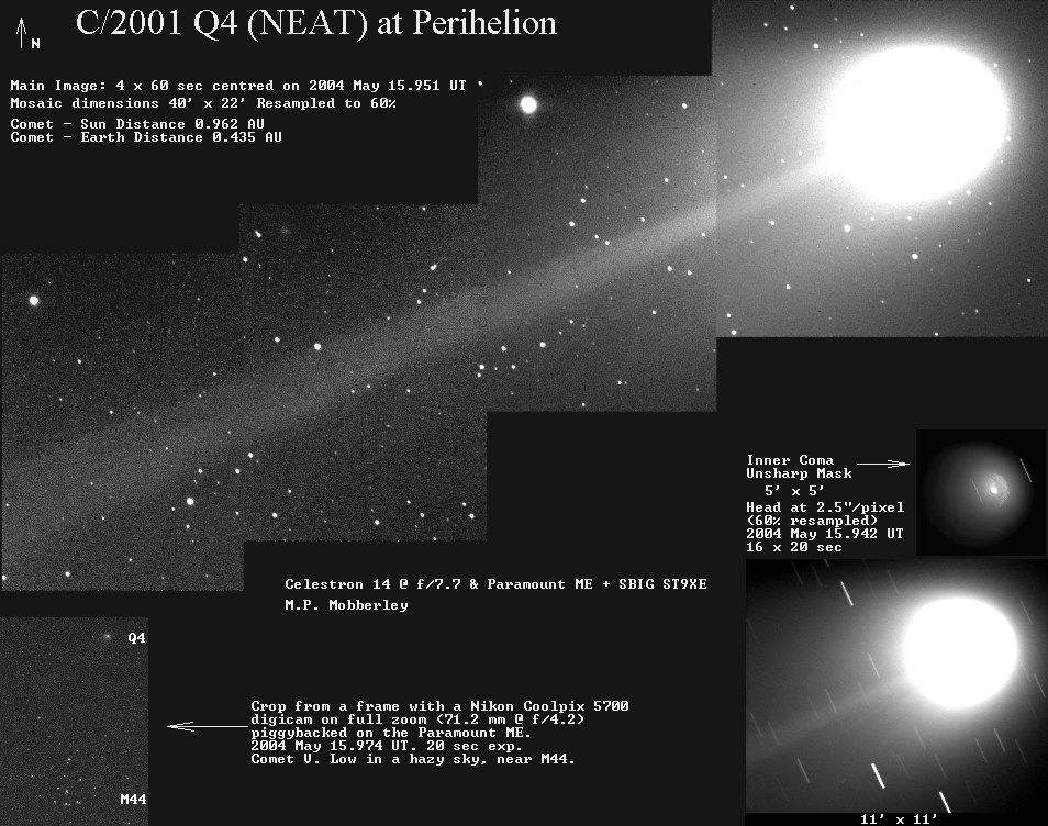 Comets in 2004